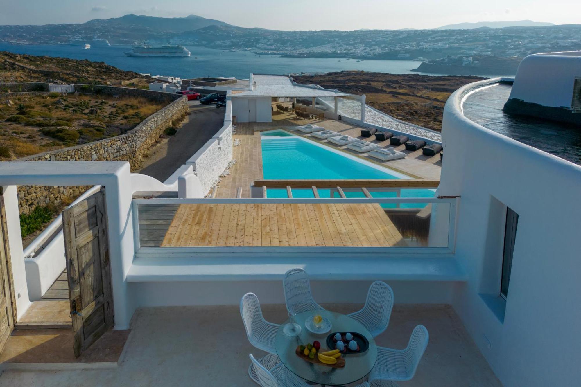 מלון Agios Ioannis Diakoftis White Stone Mykonos מראה חיצוני תמונה