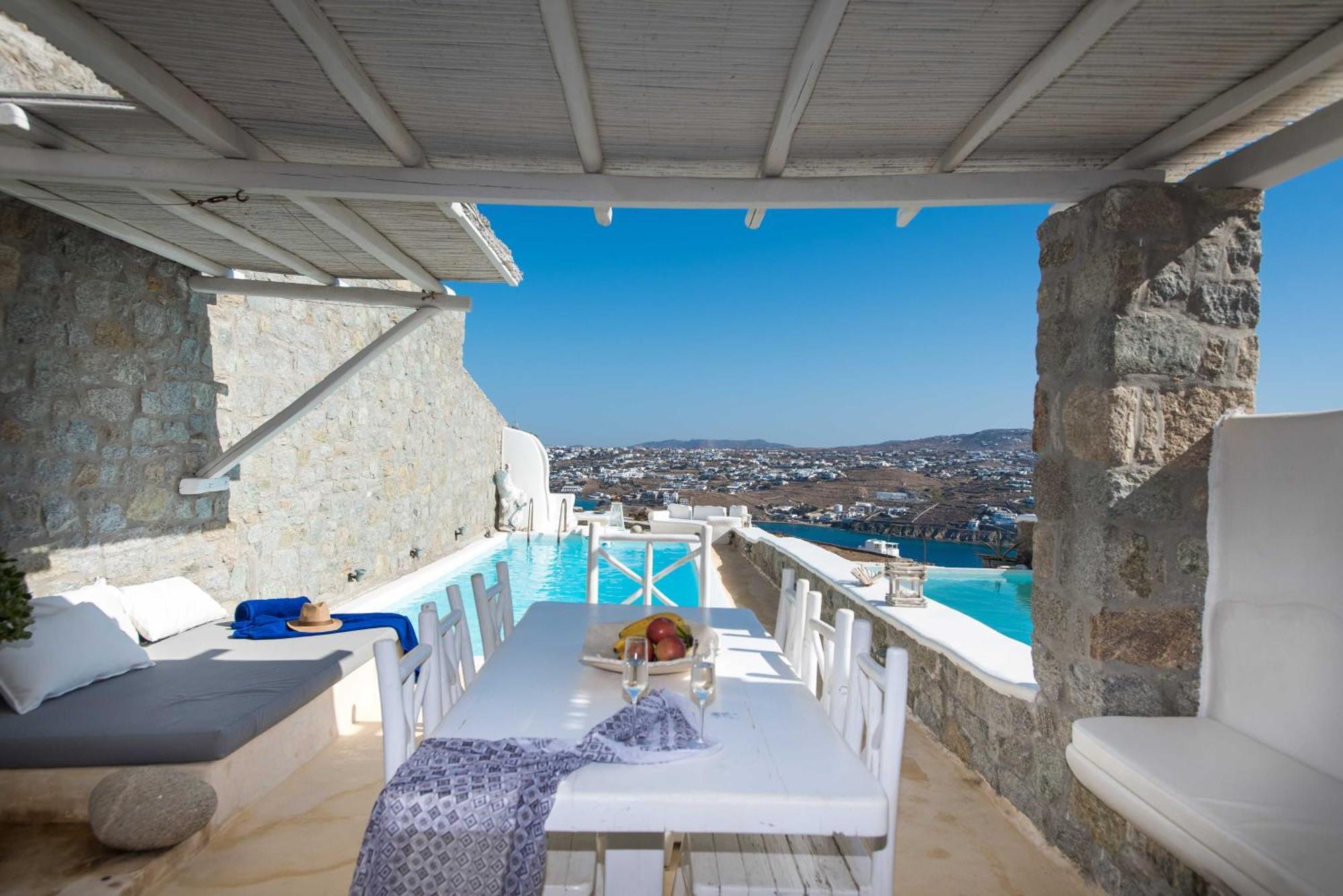 מלון Agios Ioannis Diakoftis White Stone Mykonos מראה חיצוני תמונה