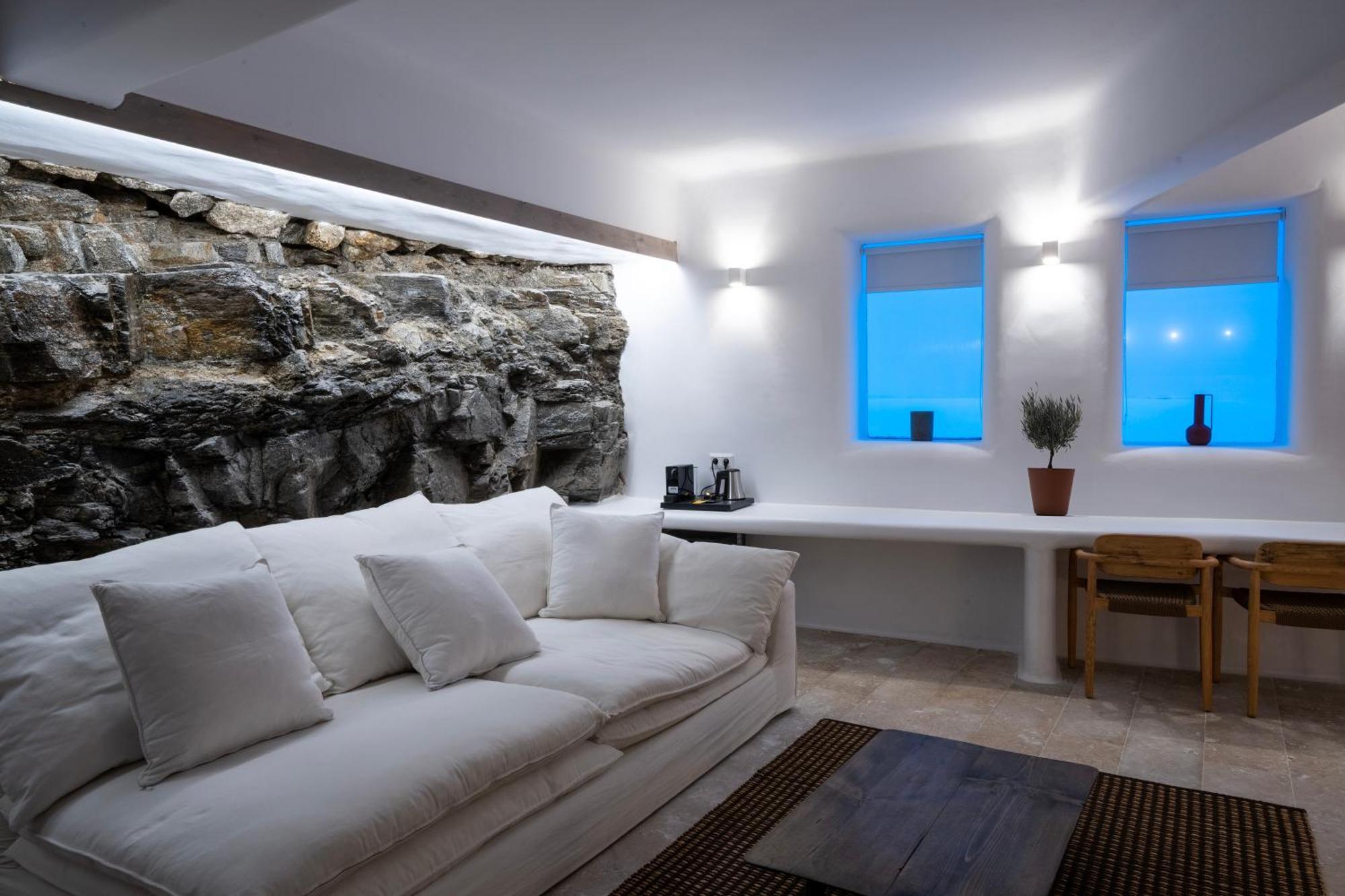 מלון Agios Ioannis Diakoftis White Stone Mykonos מראה חיצוני תמונה