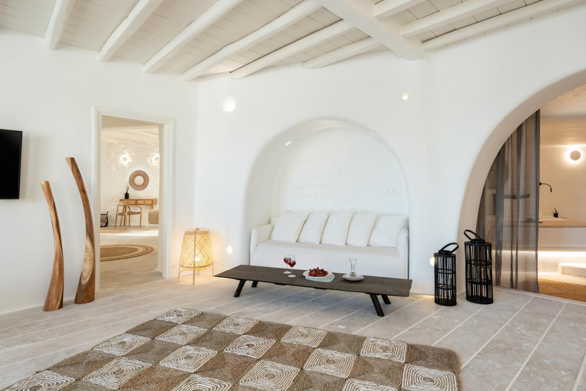 מלון Agios Ioannis Diakoftis White Stone Mykonos מראה חיצוני תמונה